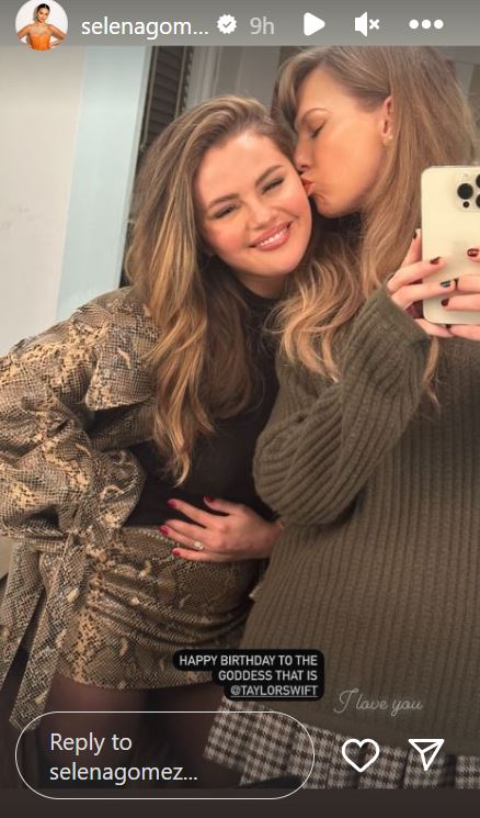 Selena Gomez and Taylor Swift